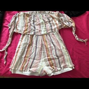 Striped Romper 